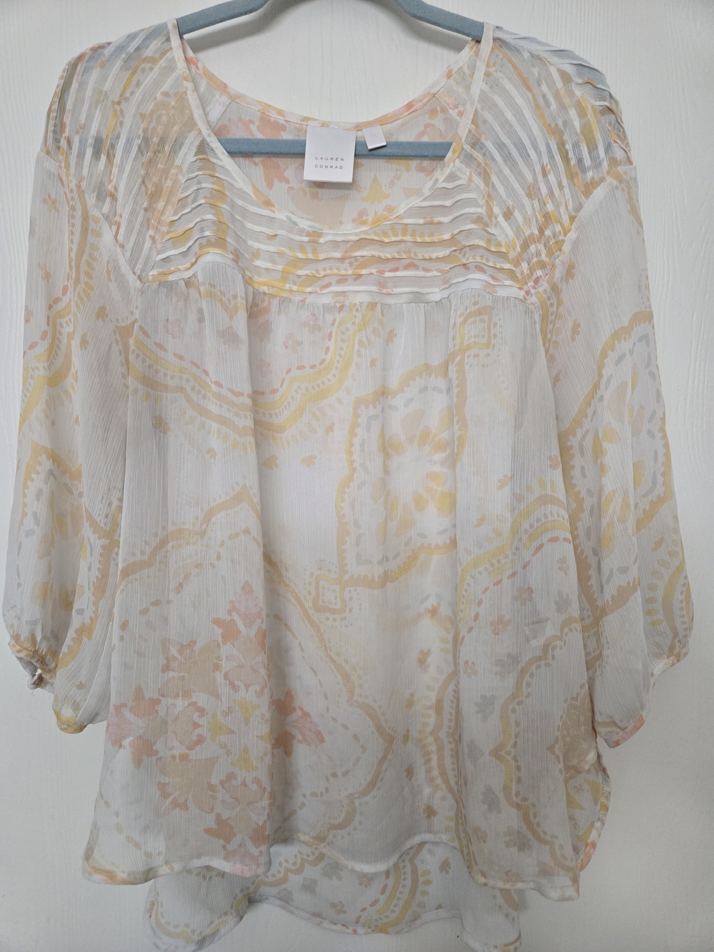 Lauren Conrad Sheer Blouse
